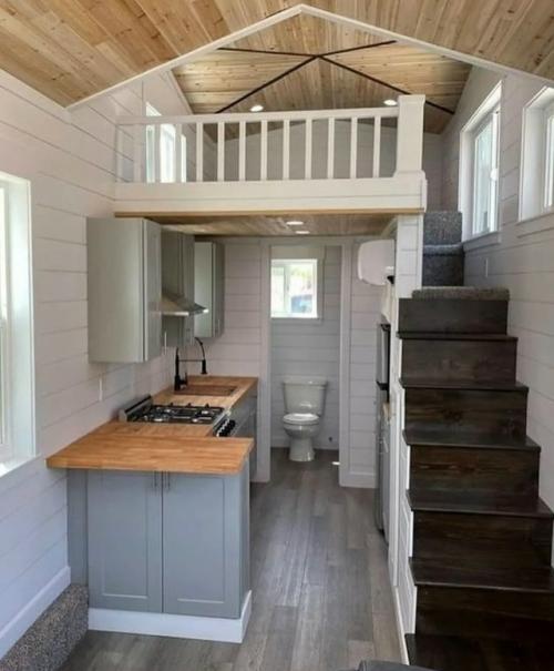 Маленькие дачные домики, для комфортной жизни на даче. 06