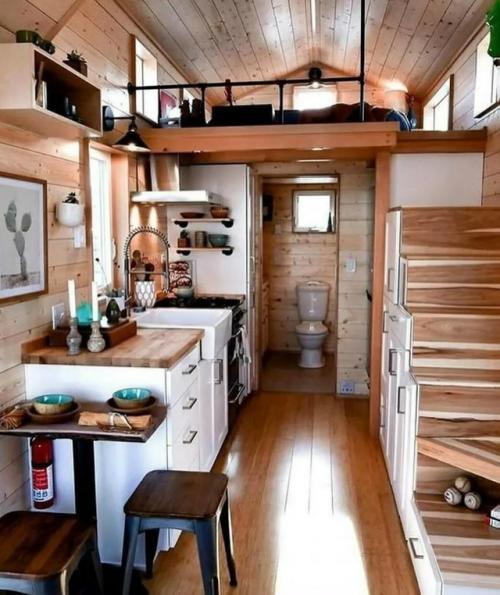 Маленькие дачные домики, для комфортной жизни на даче. 08