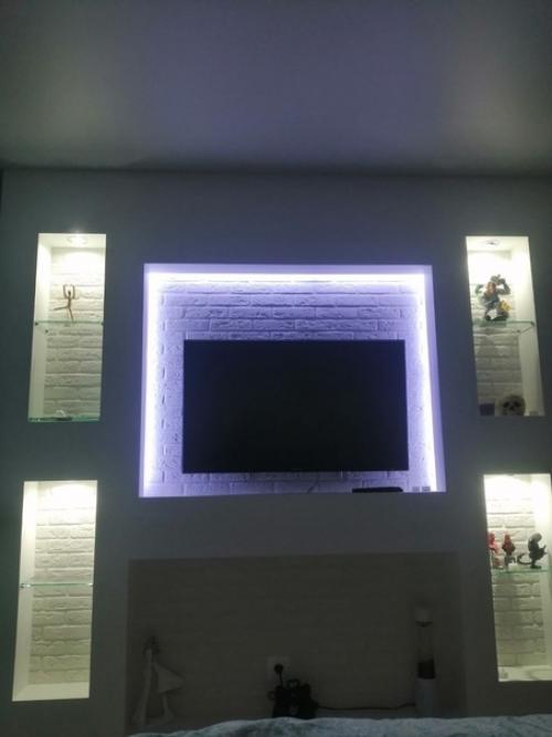 Вот такую спальню мы у себя в квартире замутили. 07