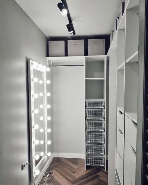 Гардеробная из кладовки. 03