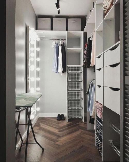 Гардеробная из кладовки. 02