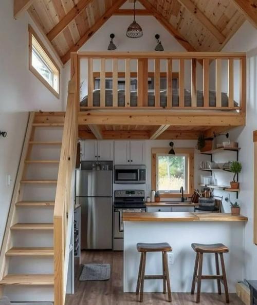 Маленькие дачные домики, для комфортной жизни на даче. 03