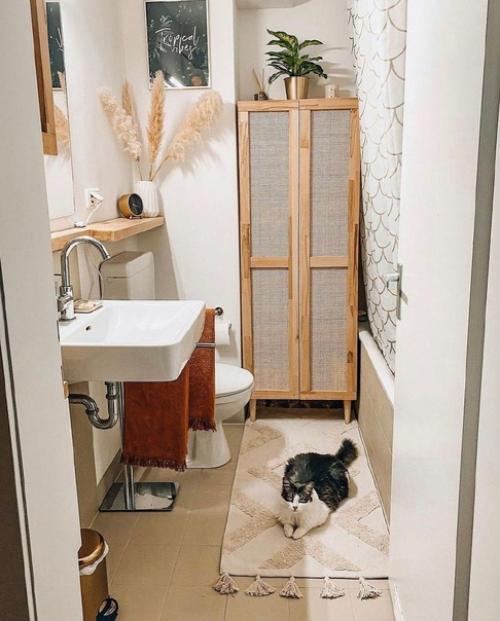 Такой дизайн сделали в своей ванной комнате.