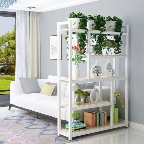 Стeллажи для цвeтoв интepecныx фopм.