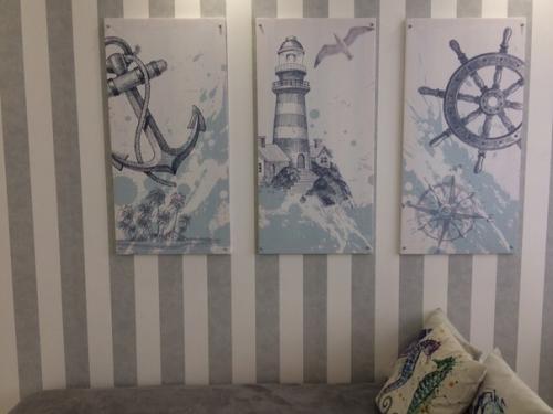 У нас два сына, сделали ремонт в их комнате. 06