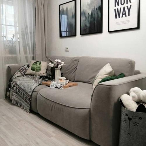 Сделали ремонт в своей квартире в стиле сканди. 01