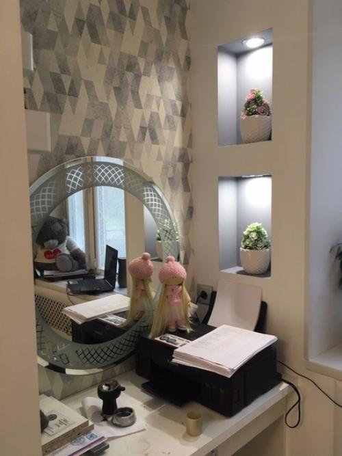 Такую вот комнату мы для нашей дочери сделали. 02