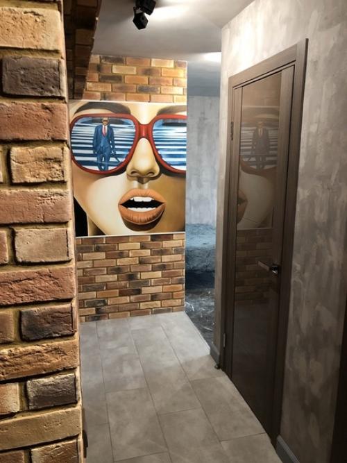 Моя квартира.  Все оформил в одном стиле. 01