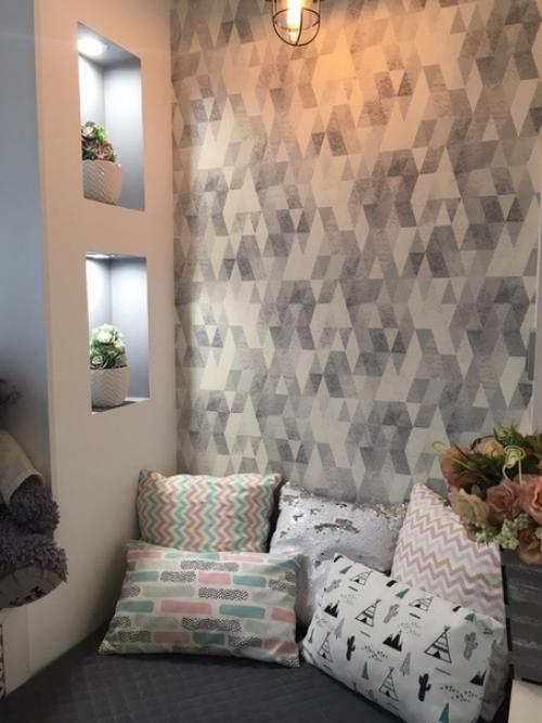 Такую вот комнату мы для нашей дочери сделали. 03