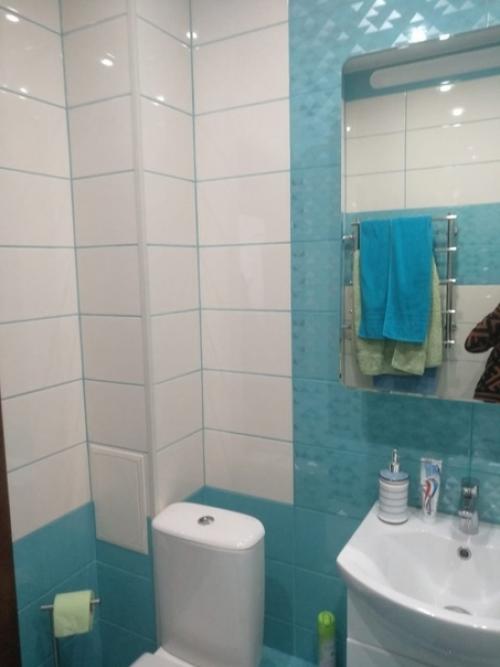 Простенький санузел, решили делать без каких либо наворотов. 02