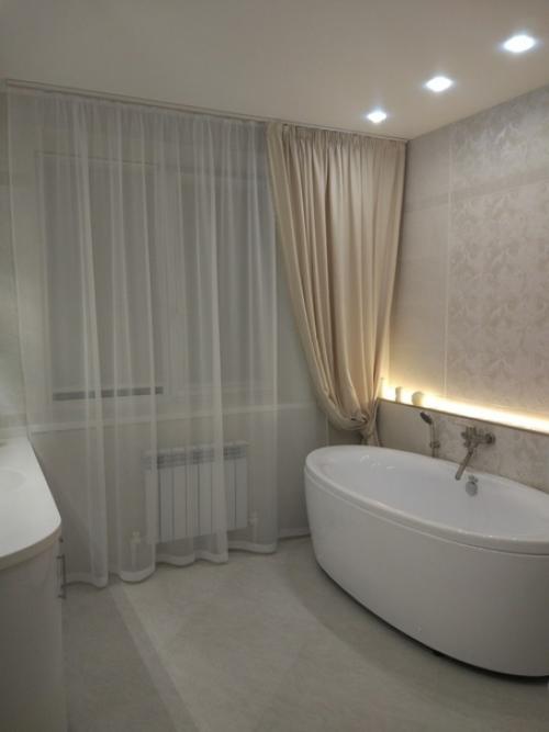 Почти закончили ремонт в нашей ванной комнате, совмещенной с санузлом. 01