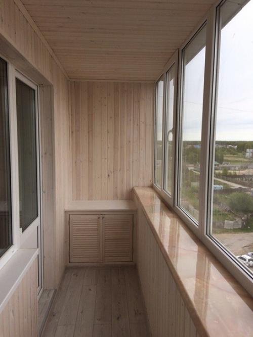 Мы поддержим мастера) выполнен ремонт на балконе своими руками. 03