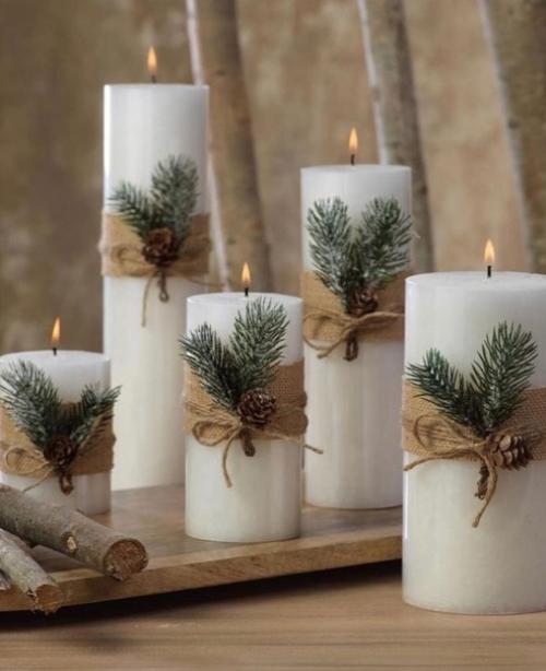 Симпатичные идеи новогоднего декора. 05