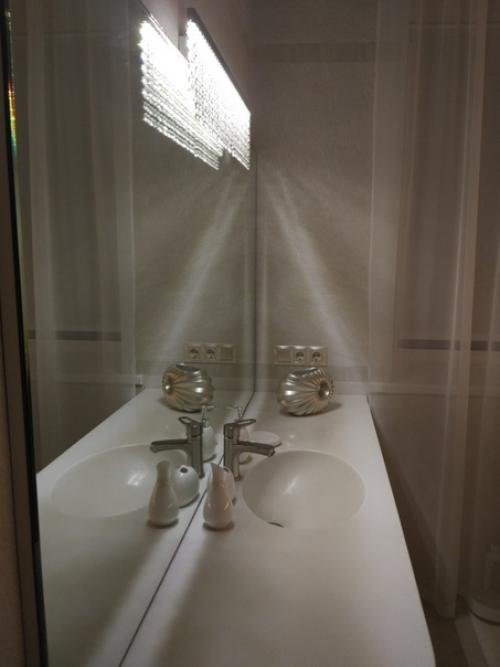 Почти закончили ремонт в нашей ванной комнате, совмещенной с санузлом. 02