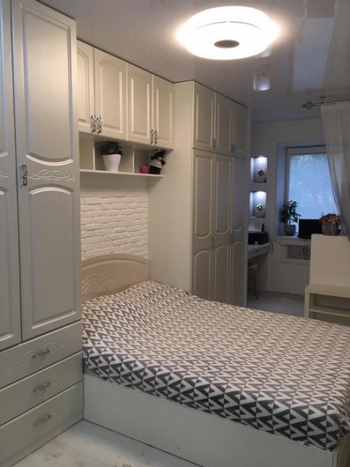 Такую вот комнату мы для нашей дочери сделали. 01