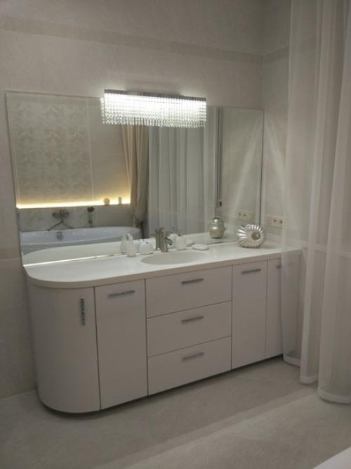 Почти закончили ремонт в нашей ванной комнате, совмещенной с санузлом. 04