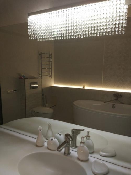 Почти закончили ремонт в нашей ванной комнате, совмещенной с санузлом. 03