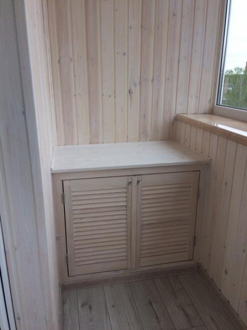 Мы поддержим мастера) выполнен ремонт на балконе своими руками. 05