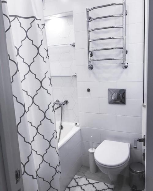 Ремонт в аленькой ванной комнате, как были и как стало. 01