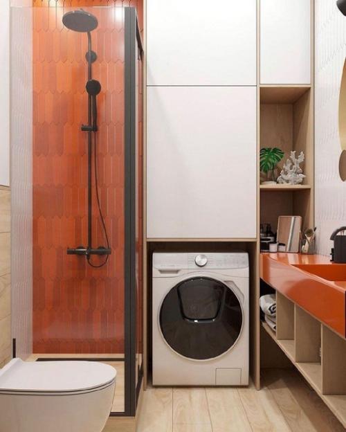 Проект квартиры - студии с площадью 27 кв. 07