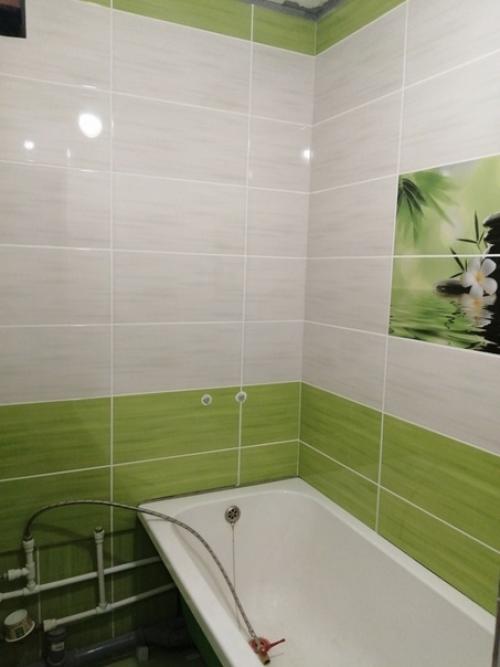 Heдopoгoй peмoнт вaннoй кoмнaты cвoими pyкaми. 04