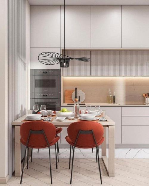 Проект квартиры - студии с площадью 27 кв. 04