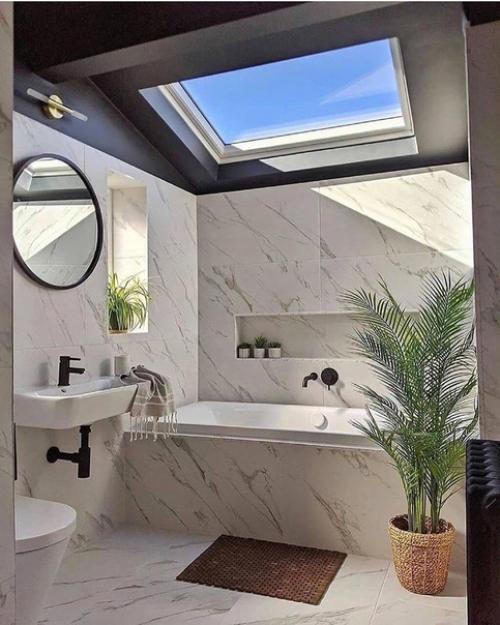 После завершения ремонта санузла ощущение, что он стал гораздо больше. 02