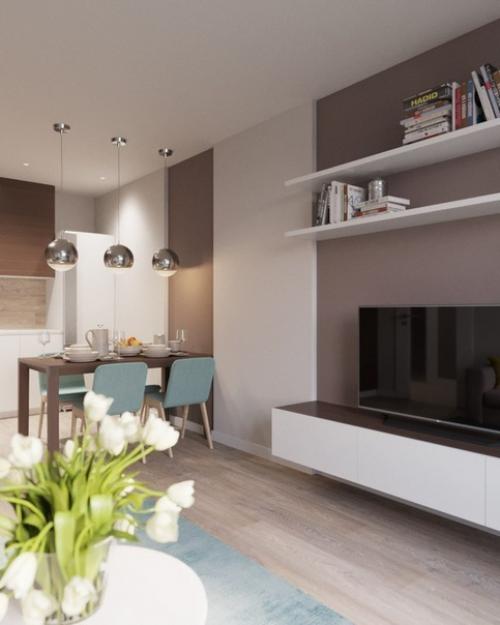 Дизайн - проект небольшой квартиры. 01