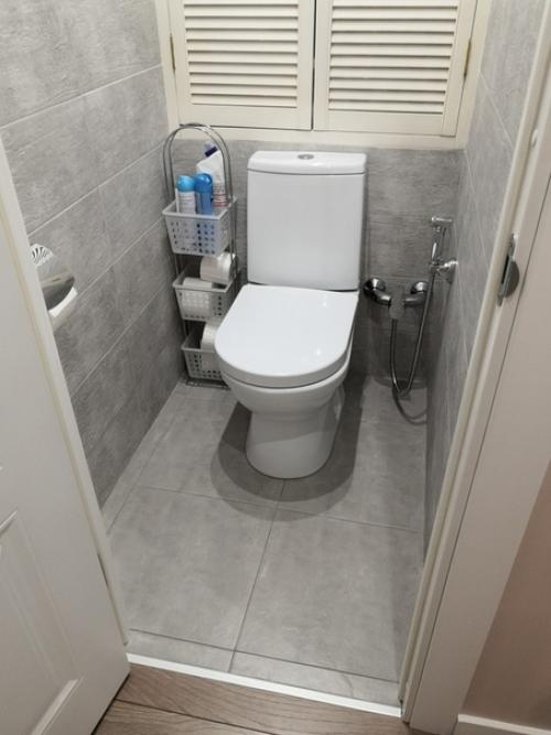 Стандартный санузел в стандартной квартире.  