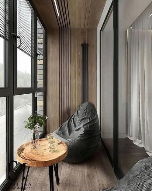 Наша большая подборка интерьеров с оформлением балконов - это прекрасный способ украсить и добавить уют вашему дому. 09