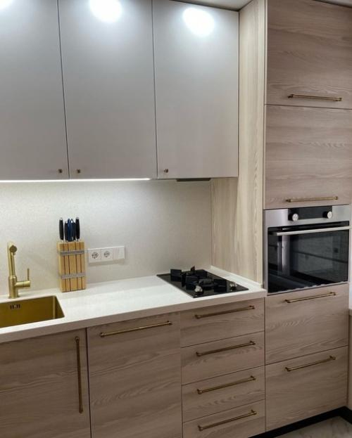 Наша кухня.  Несказанно рада получившемуся ремонту, ведь все продумывали сами. 03