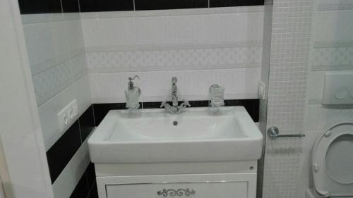 Сделали ремонт в санузле для мамы. 01