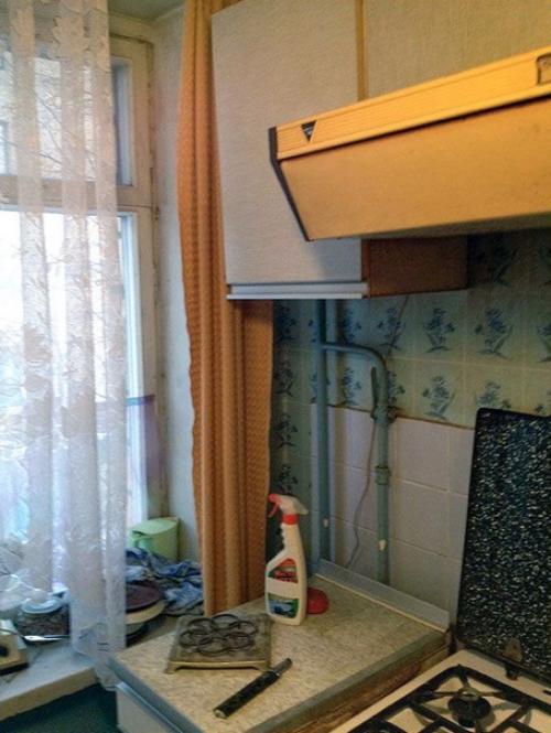 Функциональная однушка в нежных тонах.