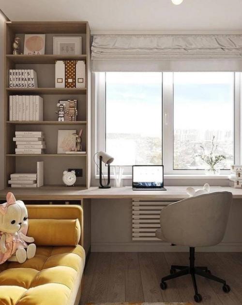 Эта просторная детская комната удивляет своим умелым и хорошо продуманным дизайном. 06