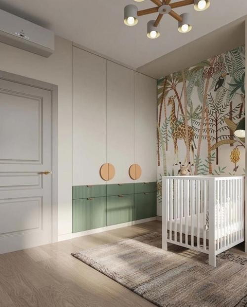 Этот детский интерьер для малышки создан.