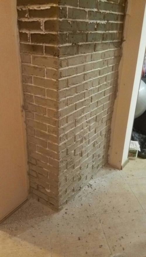 Небольшой декор стены в нашей прихожей. 03