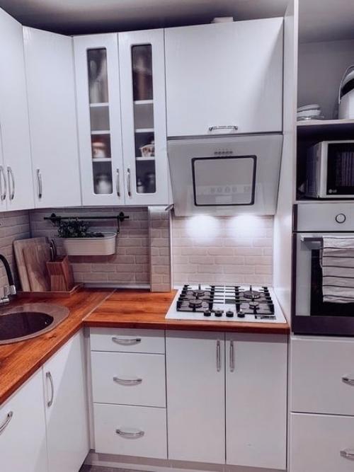 Посмотрите красоту светлой кухни, предложенной нашей подписчицей! 02