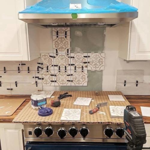 Хочу показать вам весь процесс ремонта на моей кухни. 04