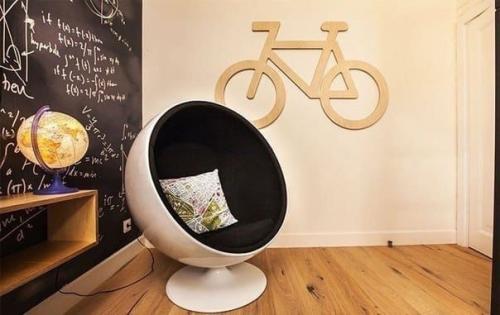 Вариант оформления детской комнаты, которую легко трансформировать в детскую для двух детей. 04