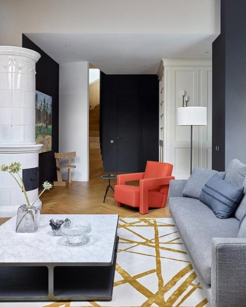 Простор, свет и уют - вот что первым делом приходит на ум, когда входишь в эту великолепную квартиру с большой террасой. 03