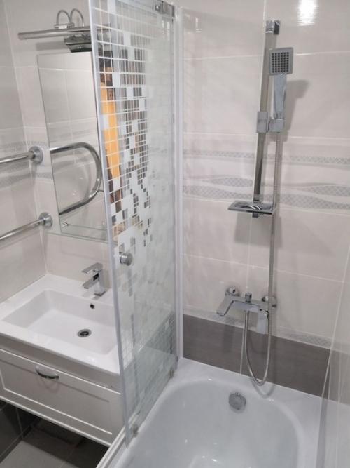 Ну вот, простенький и весьма аккуратный ремонт получился моей ванной. 03