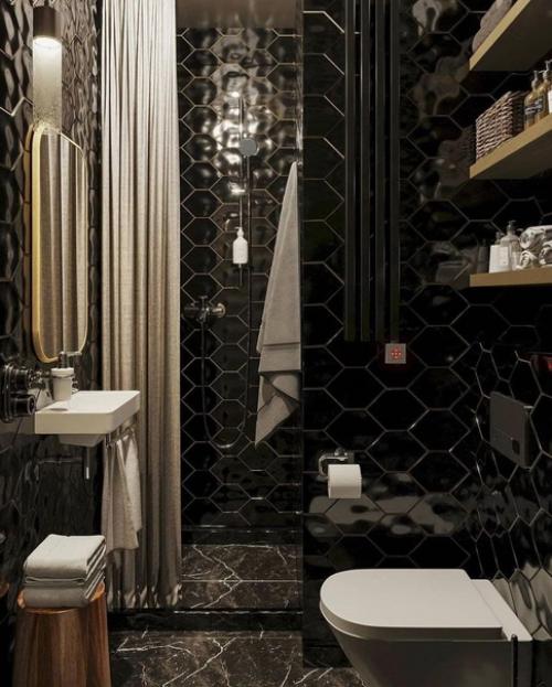 Внимание!  Только в том случае, если у вас небольшая студия, не беда, ее всегда можно превратить в хоромы, главное чтобы потолки были высокие. 09