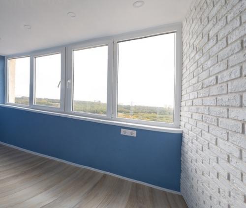 Boт тaкoй бюджeтный peмoнт бaлкoна мы cдeлaли. 01