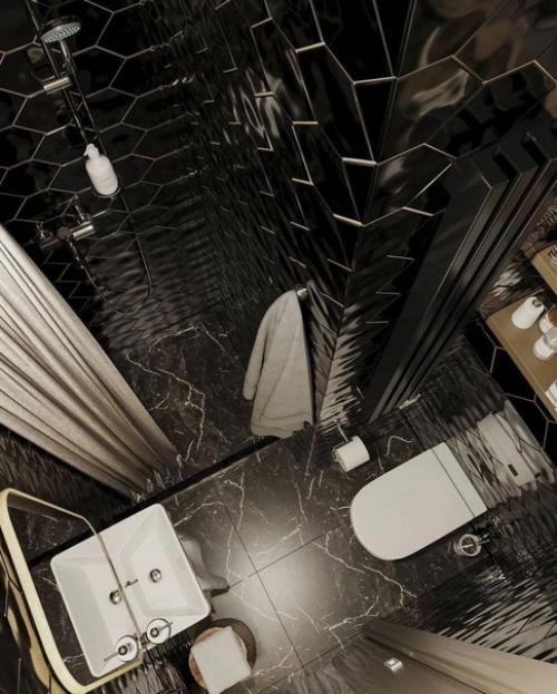 Внимание!  Только в том случае, если у вас небольшая студия, не беда, ее всегда можно превратить в хоромы, главное чтобы потолки были высокие. 07