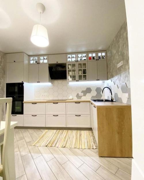 Наша светлая кухня.