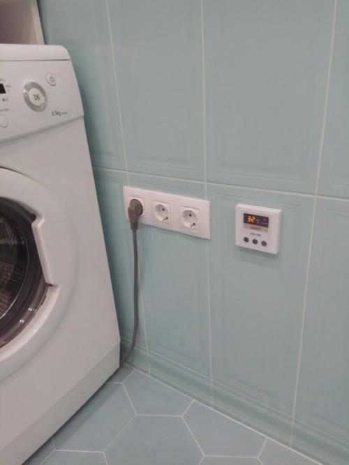 Моя ванная комната в нежно голубом цвете. 03