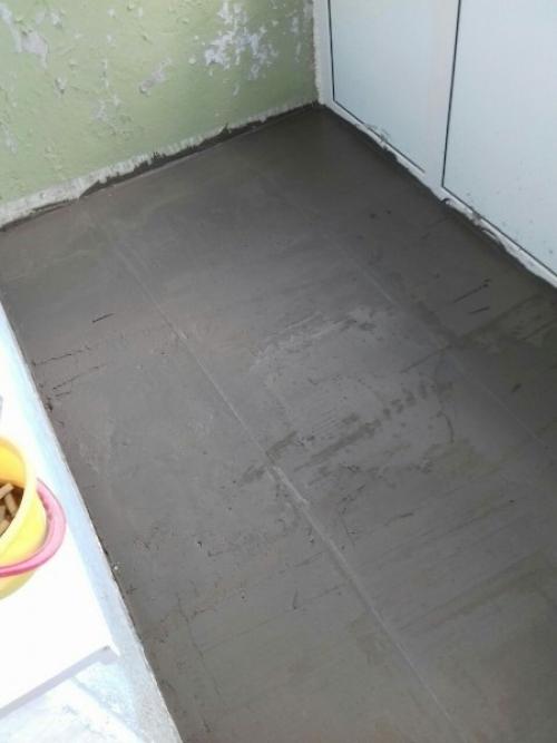 Вот так сделал ремонт на балконе. 02