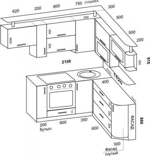 В том случае, если у вас небольшие размеры кухни и вы в скором времени планируете ремонт, то эта шпаргалка будет вам очень полезной. 08