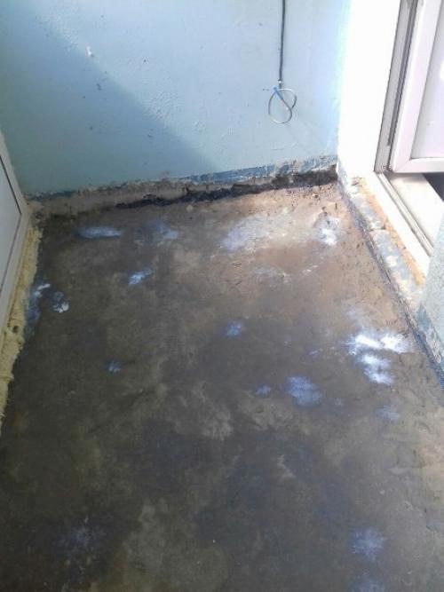 Вот так сделал ремонт на балконе.