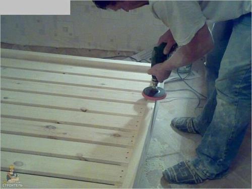 Показываю процесс, как я делал нам кровать в спальную комнату. 07